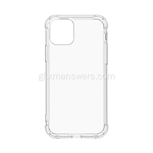 Funda transparente LSR de goma de silicona TPU para teléfono